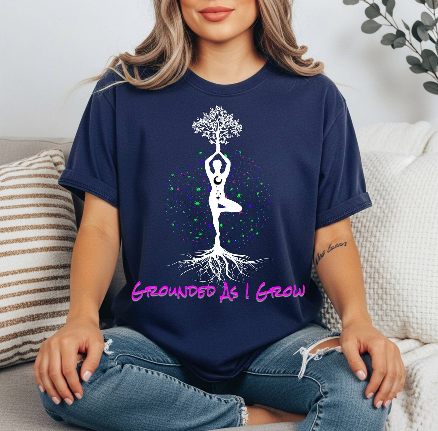 Grounded As I Grow – Women’s Comfy Tee