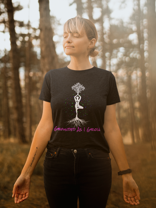 Grounded As I Grow – Women’s Comfy Tee